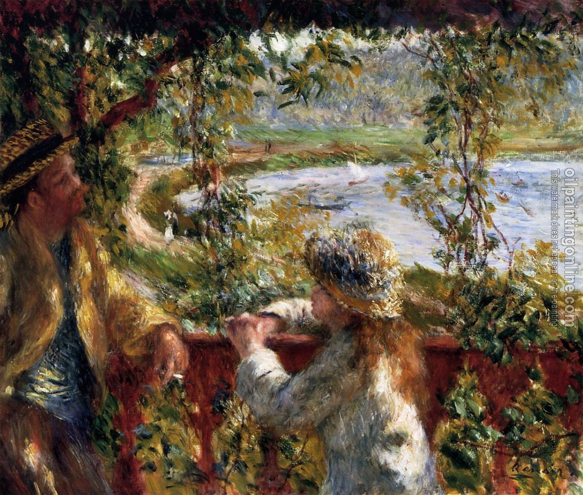 Renoir, Pierre Auguste - Near the Lake